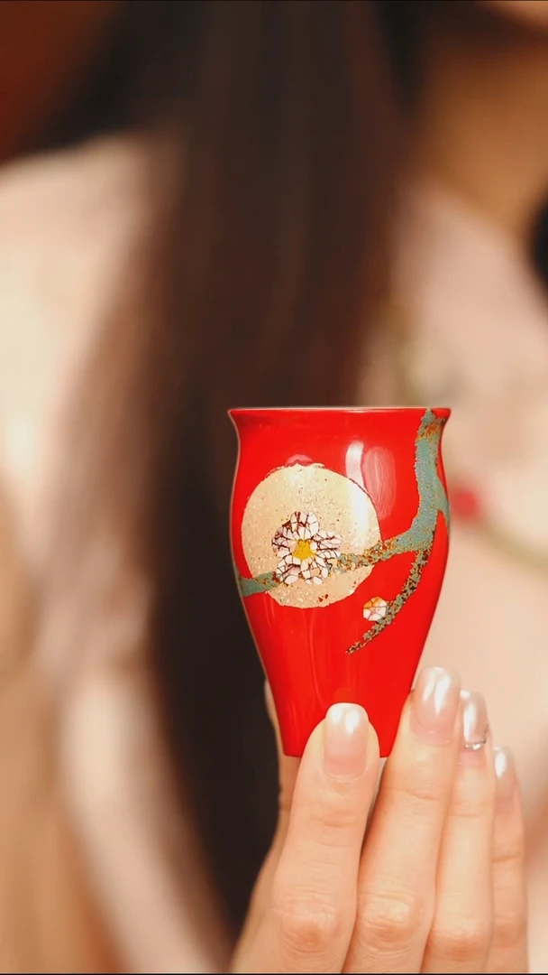 @花好月圆闻香杯@非遗大漆