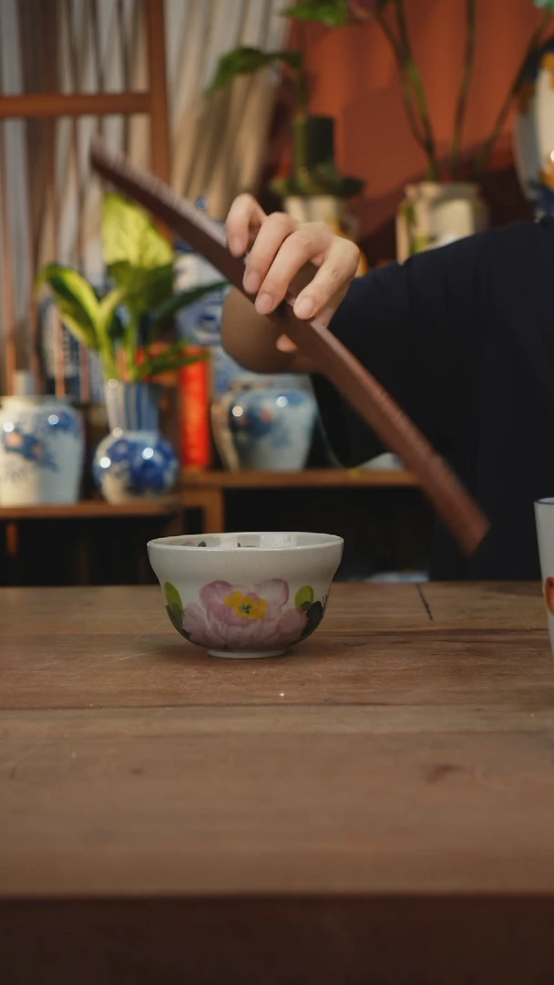 现代景德镇设计师釉下手绘陶瓷餐具