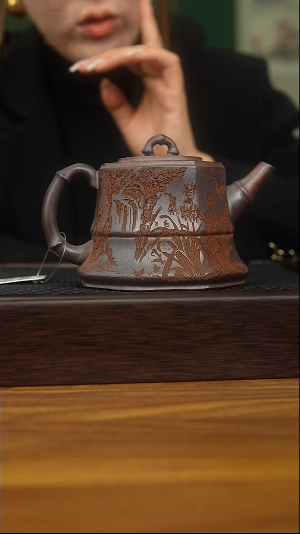 茶杯紫砂宜兴本地原矿紫砂