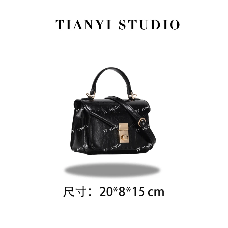 【TY】GQ-8862-黑色 轻奢高级韩版单肩潮流时尚简约女包