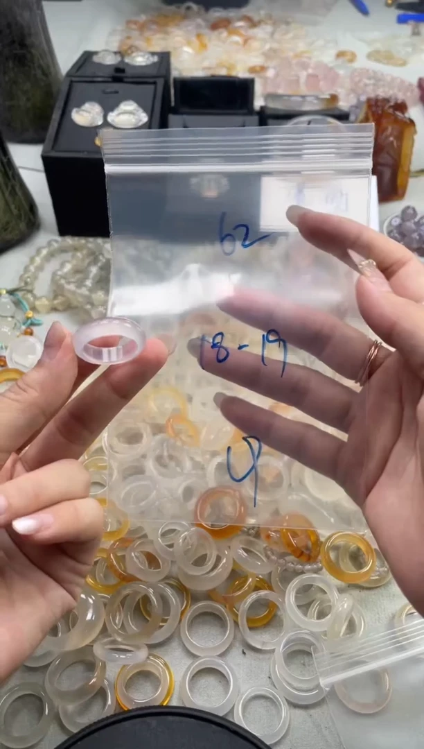 未镶嵌戒指玛瑙/玉髓62