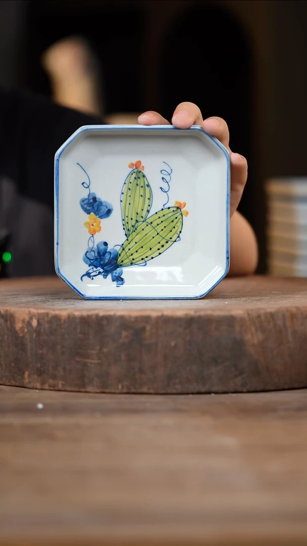 瓷片景德镇高温釉下彩（食品级）