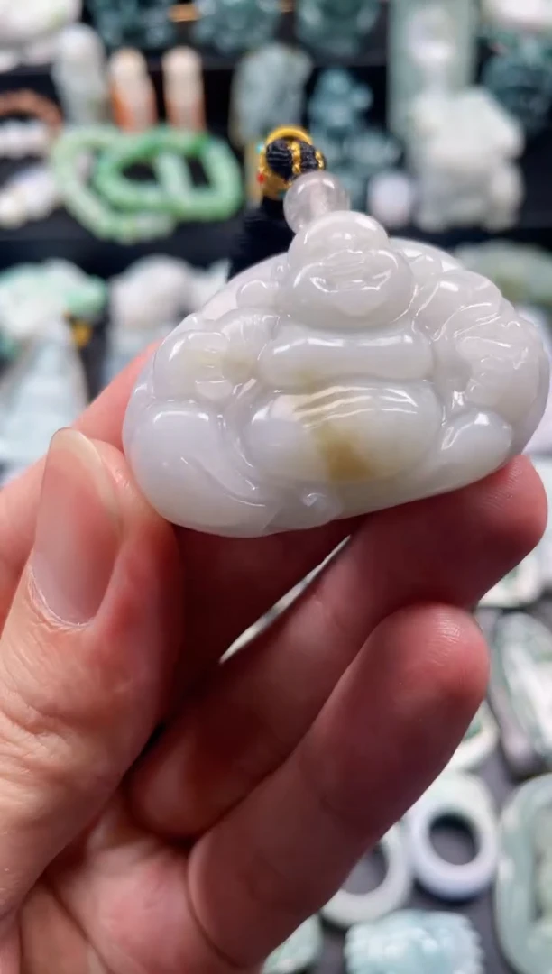 颈饰未镶嵌翡翠壮**哥天然翡翠a货