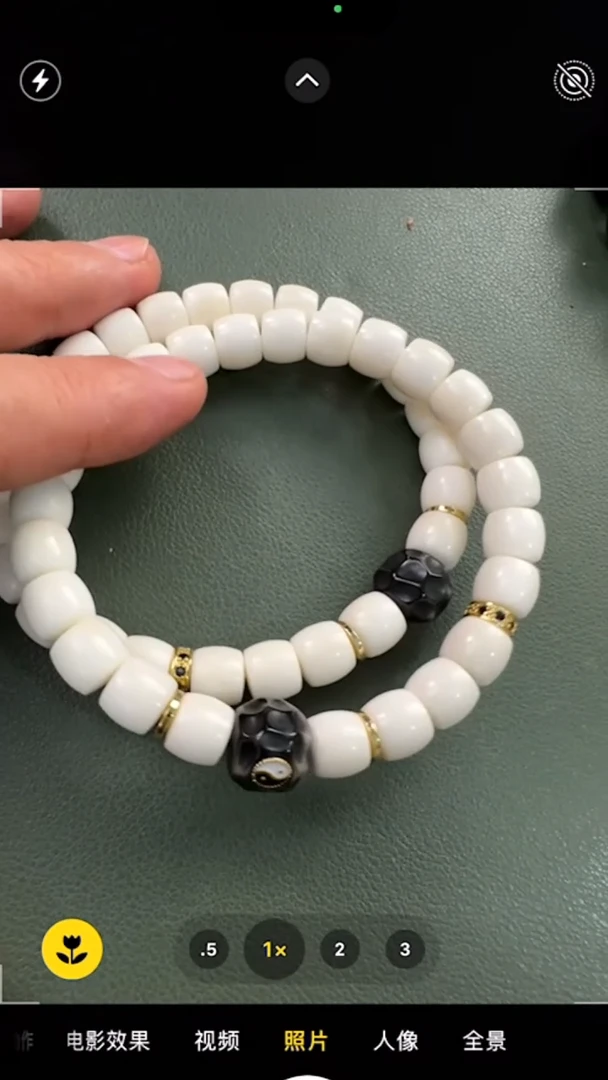 【闪购商品】白玉菩提手串8*9单圈 PT74895