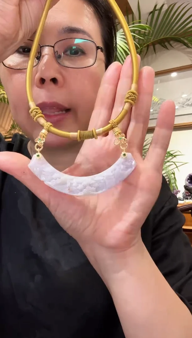 【闪购商品】翡翠颈饰未镶嵌国风