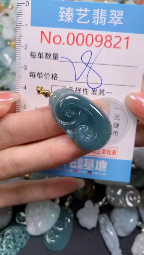 颈饰未镶嵌翡翠9821