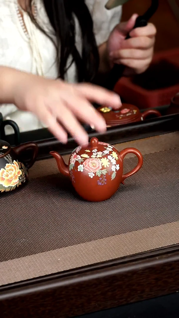 茶壶紫砂君*?宜兴原矿紫砂壶