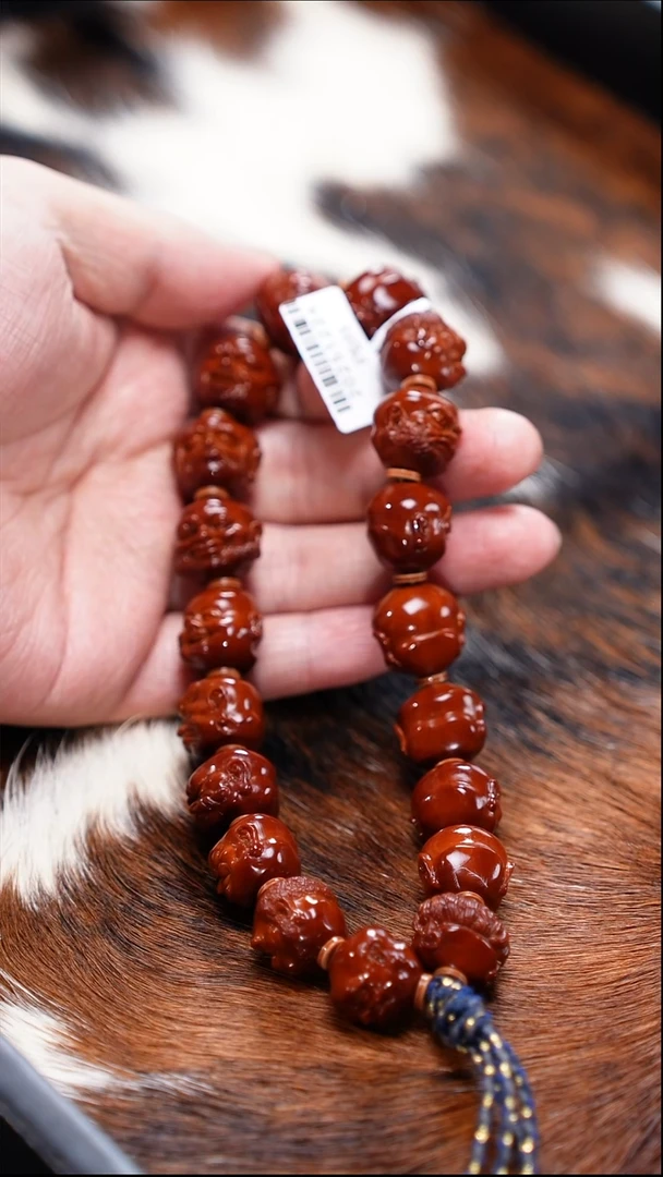 吊坠橄榄核二十五号回血罗汉手持