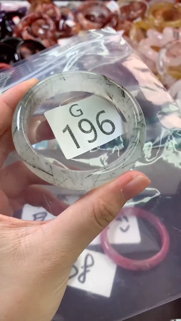 水晶手镯未镶嵌G196-54