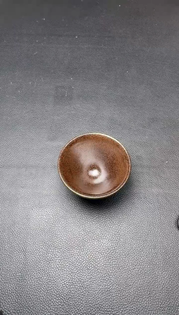 【闪购商品】茶盏熊忠贵柴烧盏75