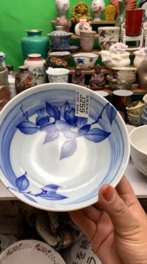 【闪购商品】盖碗海外回流瓷器