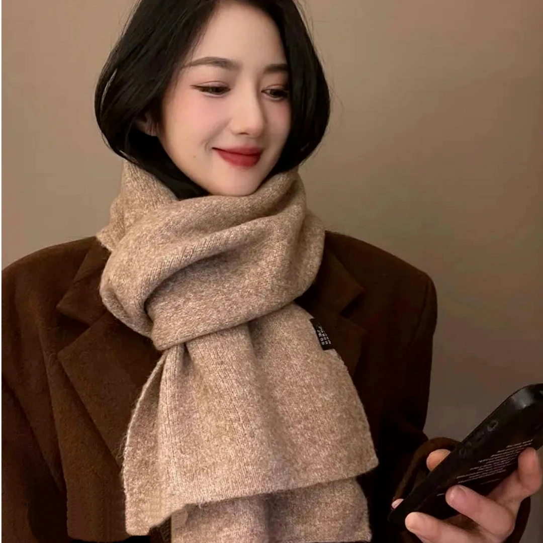 高端精品时尚百搭轻奢秋冬羊绒围巾