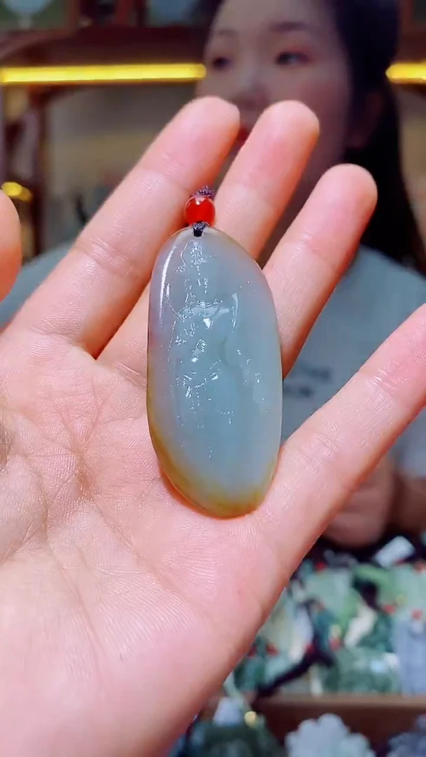 颈饰未镶嵌和田玉1