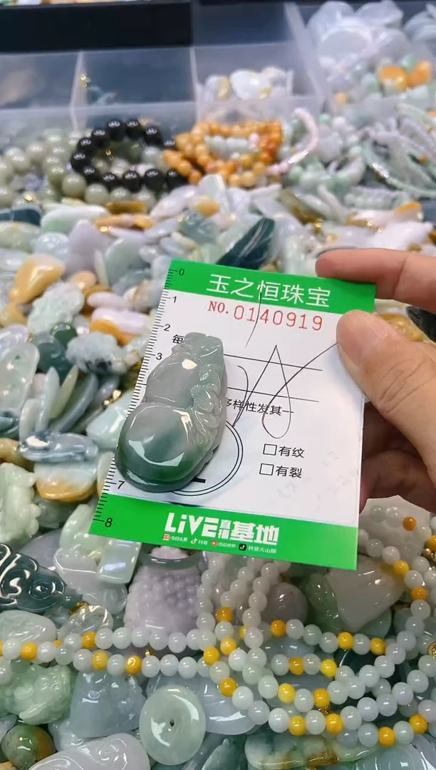 翡翠未镶嵌颈饰闪购0140919