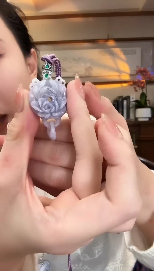 颈饰未镶嵌翡翠国风