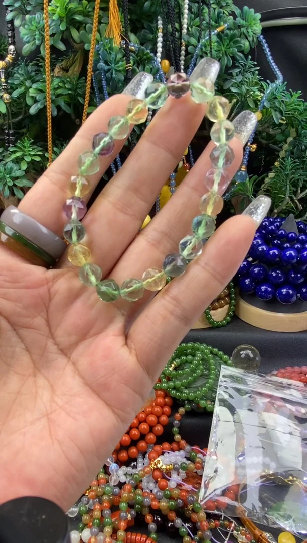 未镶嵌手链萤石手串