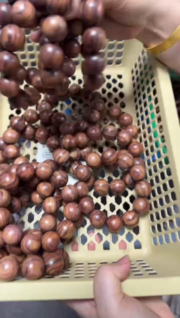 黄花梨/降香黄檀手串/手链88米2.0规格顺纹海黄手串