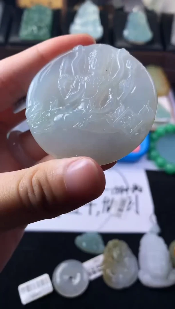 未镶嵌定制翡翠兔**跑毛货不退不换