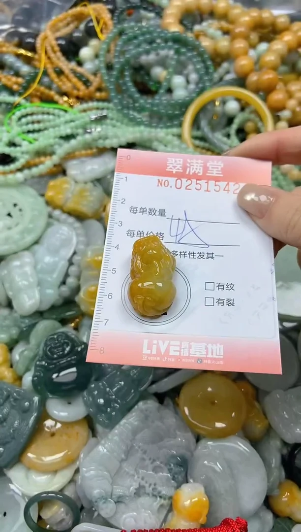 未镶嵌挂件翡翠闪购0251542