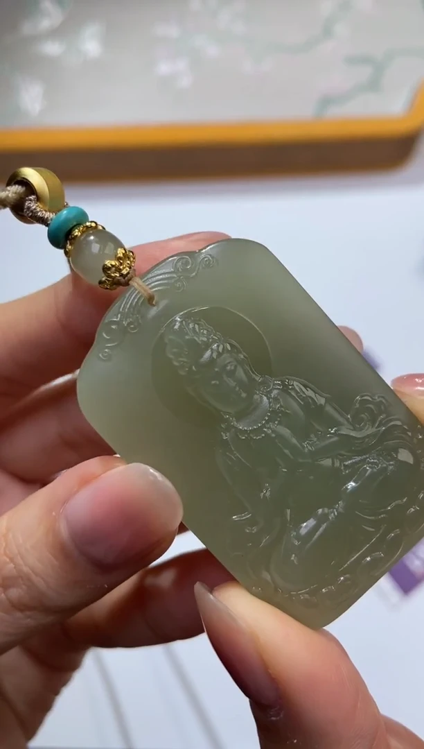 未镶嵌和田玉挂件周**g521552