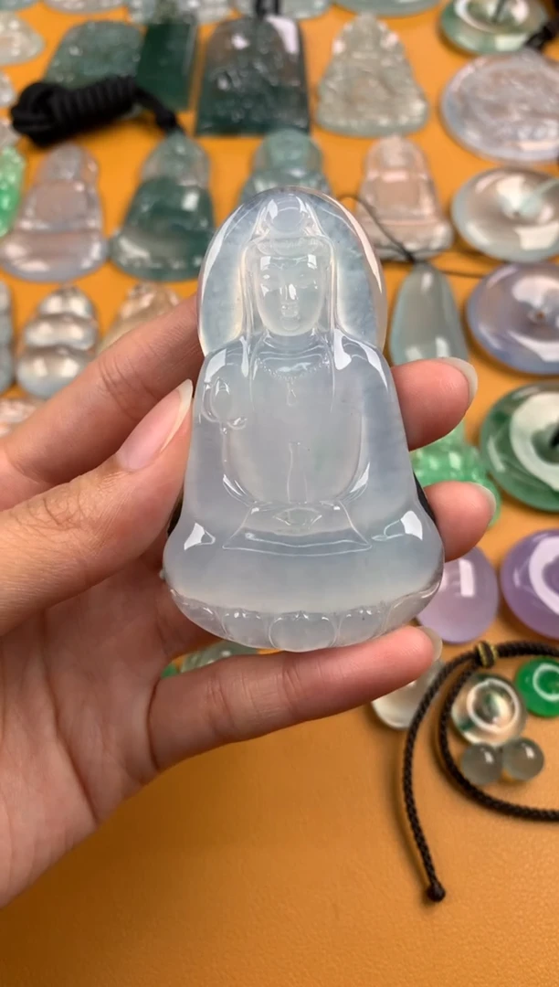 颈饰未镶嵌翡翠70-43.7-5.3