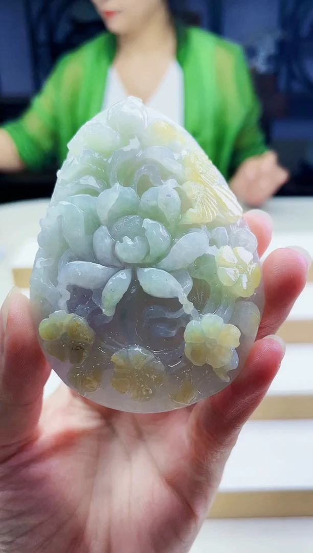 未镶嵌定制翡翠毛货09280184