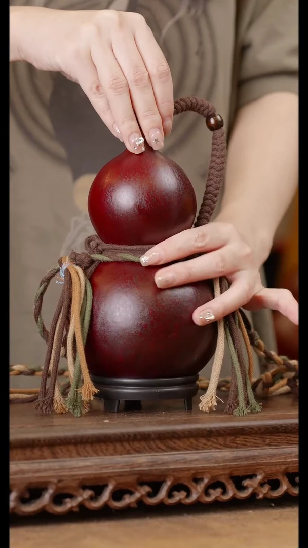 66号精品天然大漆酒葫芦一物一拍~