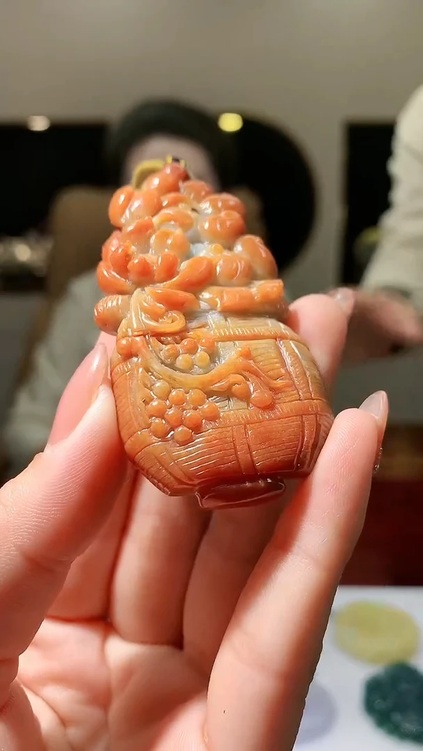 【闪购商品】定制翡翠未镶嵌1002hm-毛货挂件17