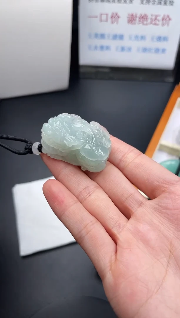 颈饰未镶嵌翡翠貔貅