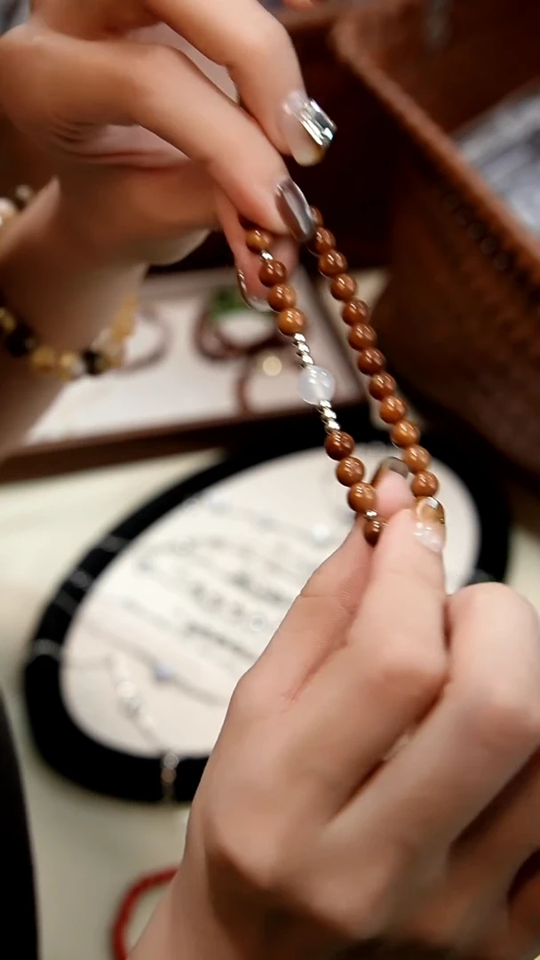 未镶嵌库克手串孤品手串-默认微瑕