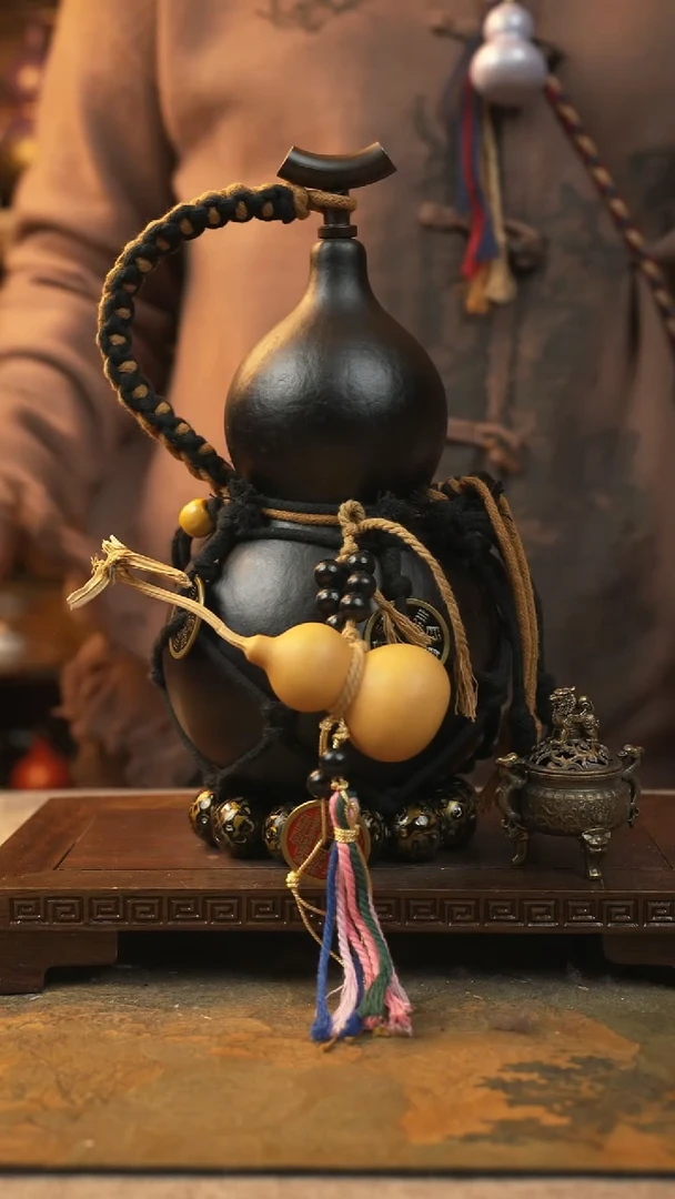 238大漆一物一拍记葫堂出品【不带手串】