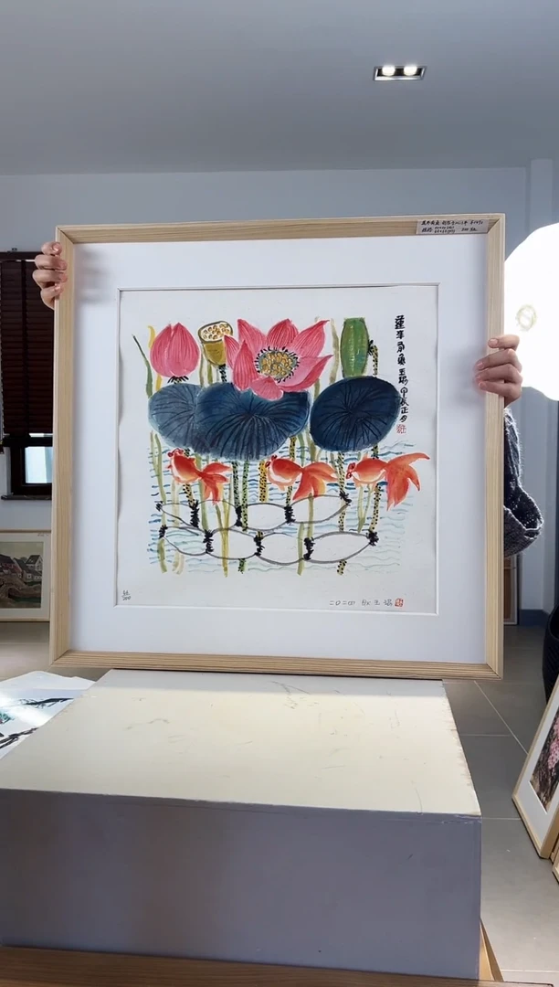 【闪购商品】版画限量亲签盖章版画S