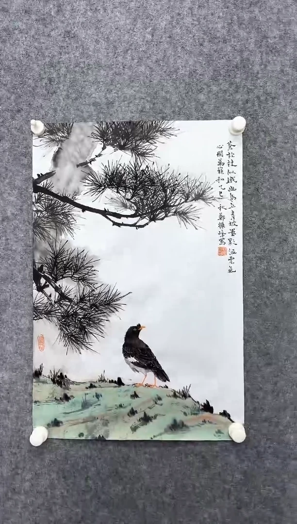 国画DH-ZZF老师绘画作品