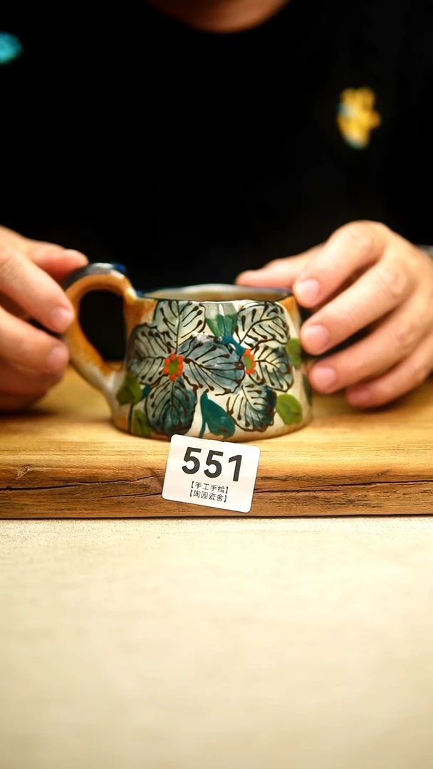 @@陶园瓷舍@@纯手工手绘@高温釉下彩