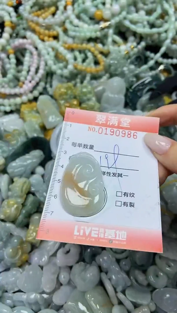 颈饰未镶嵌翡翠闪购0190986