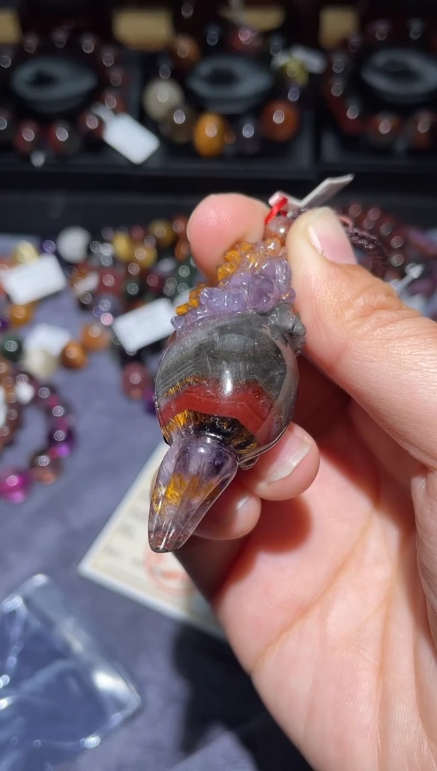 【闪购商品】水晶吊坠未镶嵌极光-53