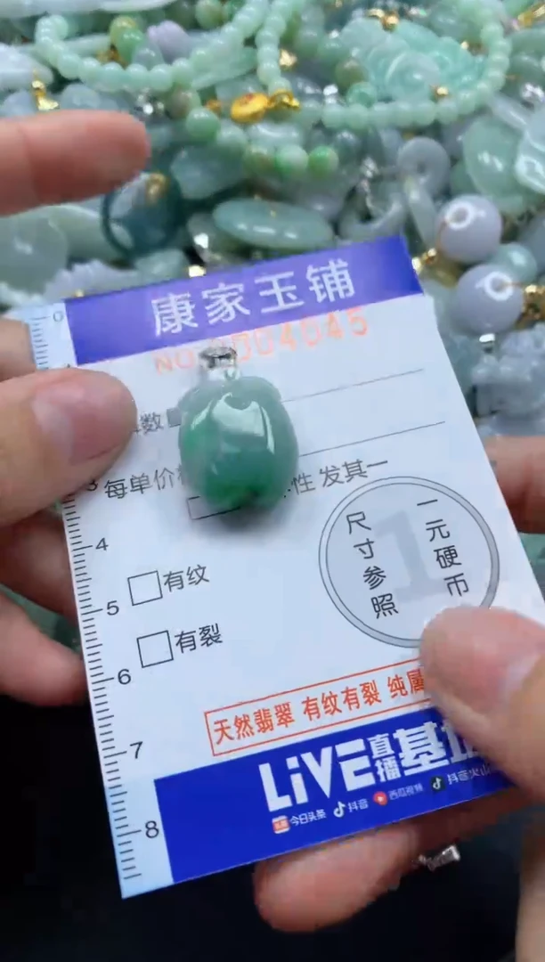 颈饰未镶嵌翡翠4045