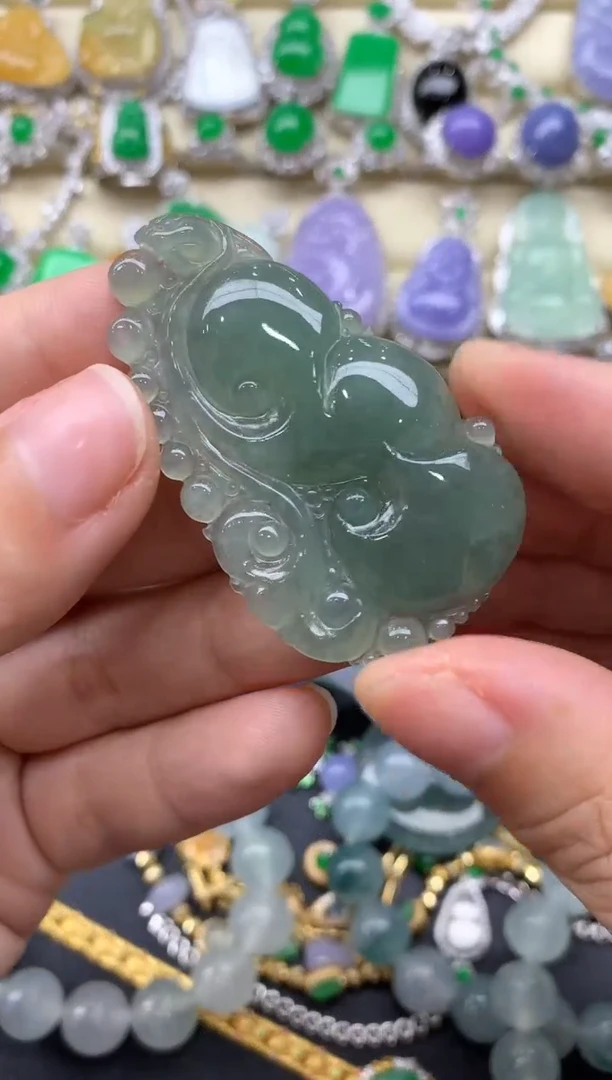 【闪购商品】翡翠颈饰未镶嵌34-中国好珍宝