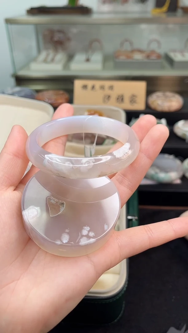 未镶嵌手镯石英质玉61圈口（赠品镯心）3346211