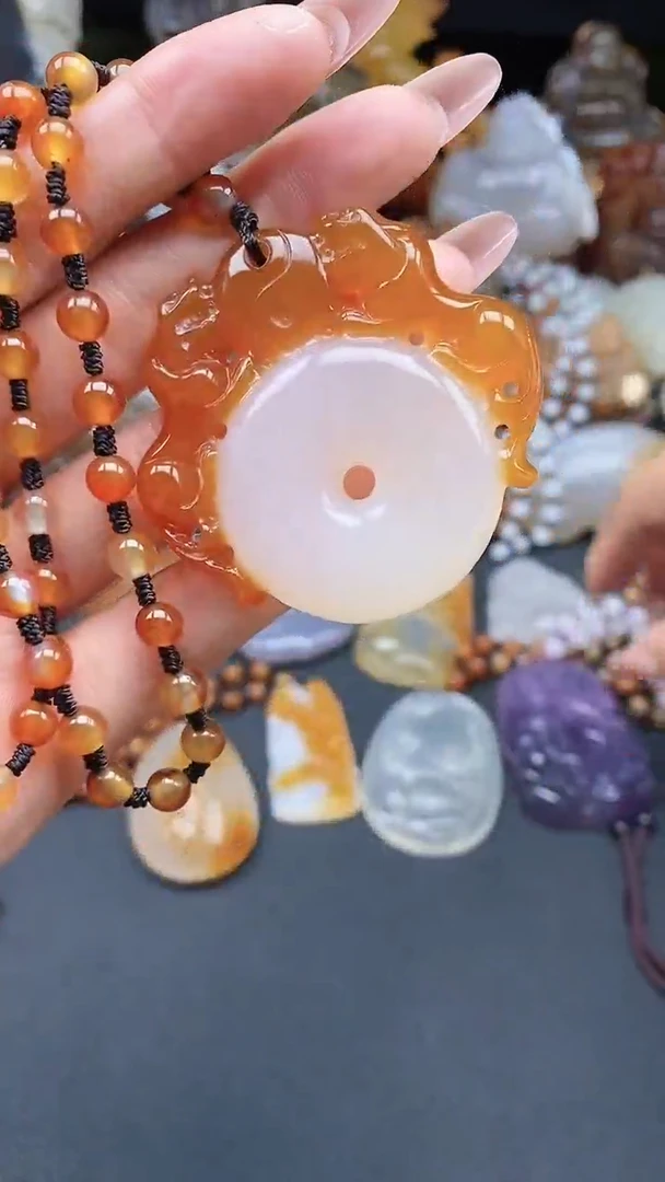 【闪购商品】玛瑙/玉髓颈饰未镶嵌dd