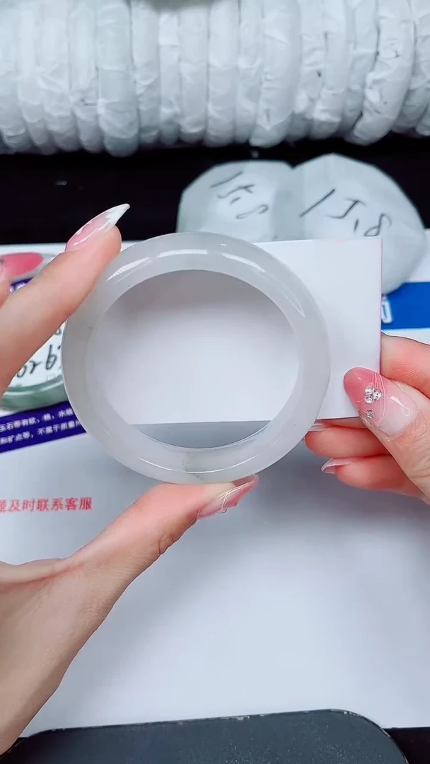 未镶嵌手镯石英质玉323-56/57