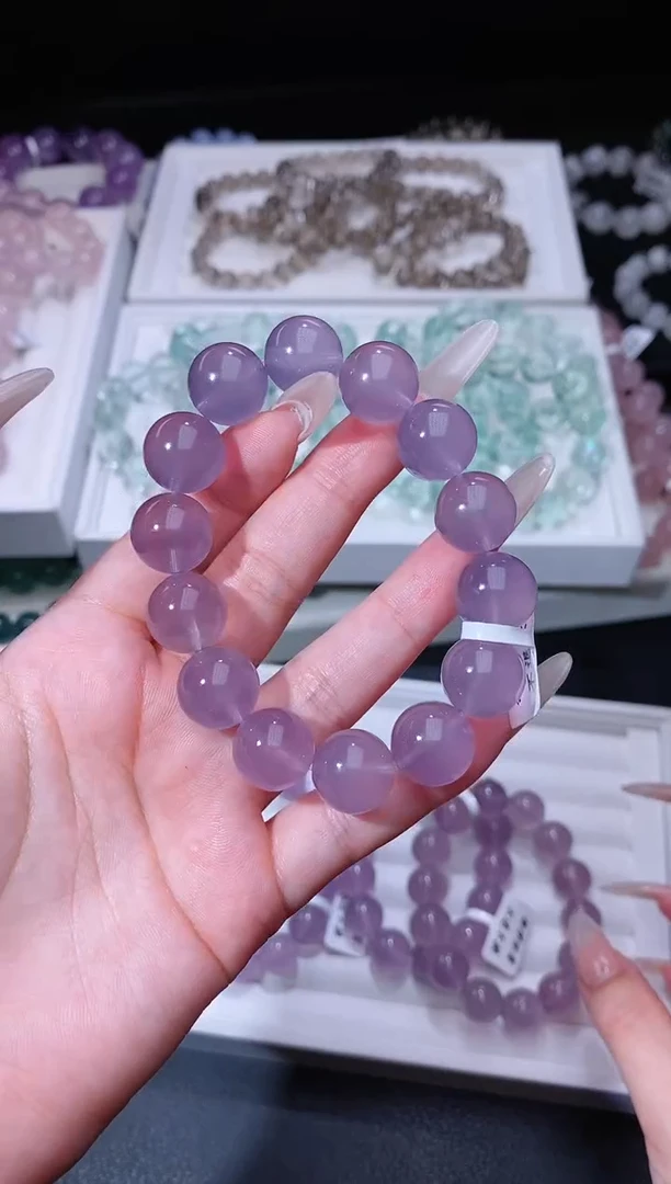 手链未镶嵌萤石622.3多肉葡萄萤石手串 多样性发其一