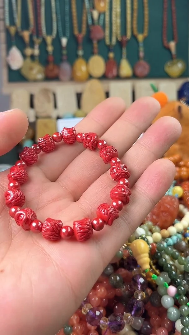 未镶嵌手链翡翠（  一物一件）7644