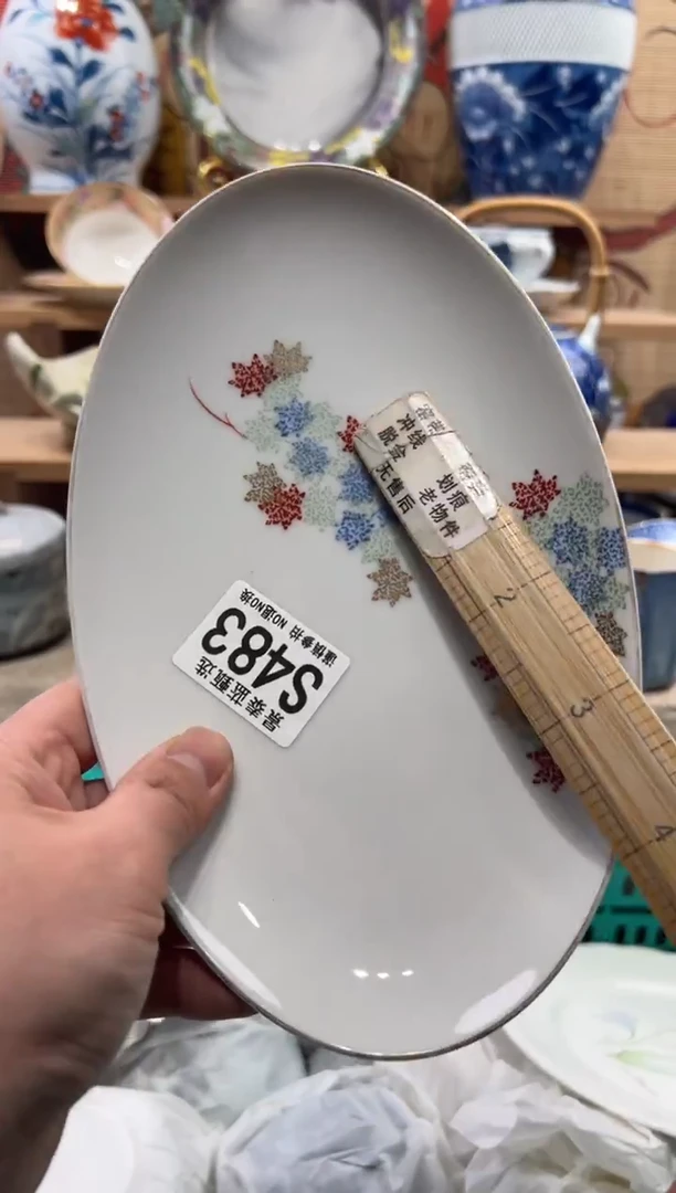 瓷片蓝*瓷片------S483