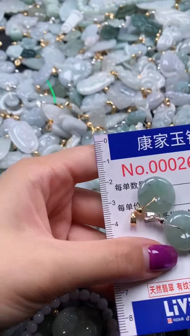 颈饰未镶嵌翡翠2696