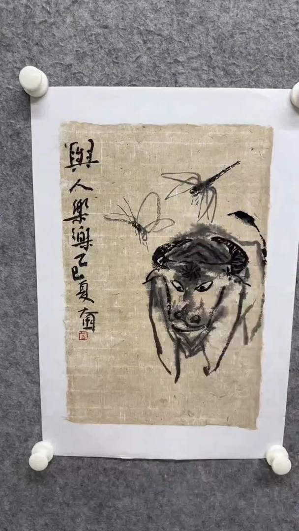 国画写意画花鸟画手绘