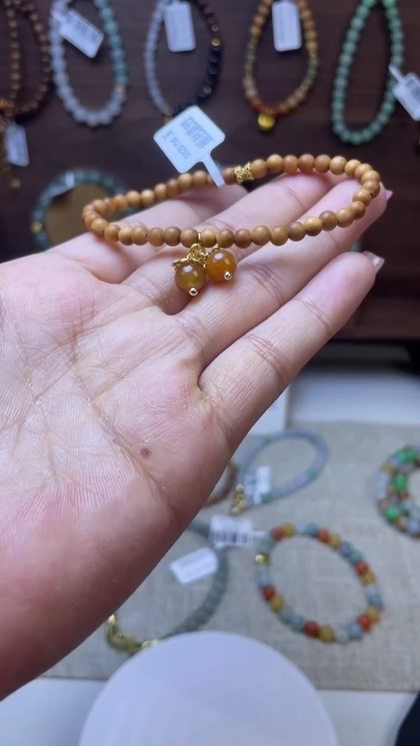 未镶嵌手链翡翠手串