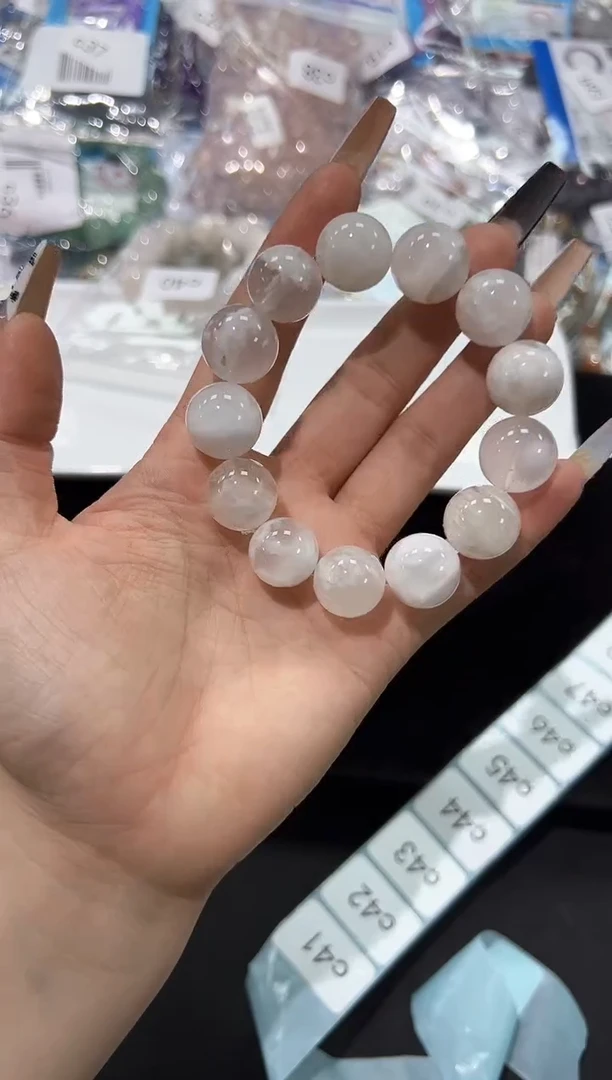 水晶手链未镶嵌41c多样性发其一【1条】默认微瑕16mm