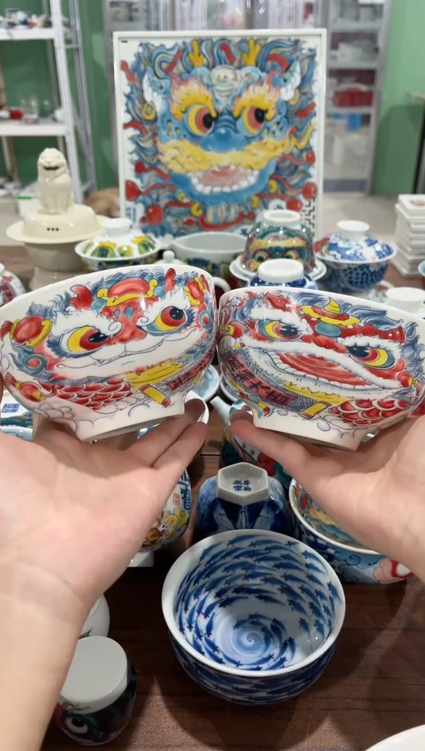 拙明院（福利价格）一对米饭碗