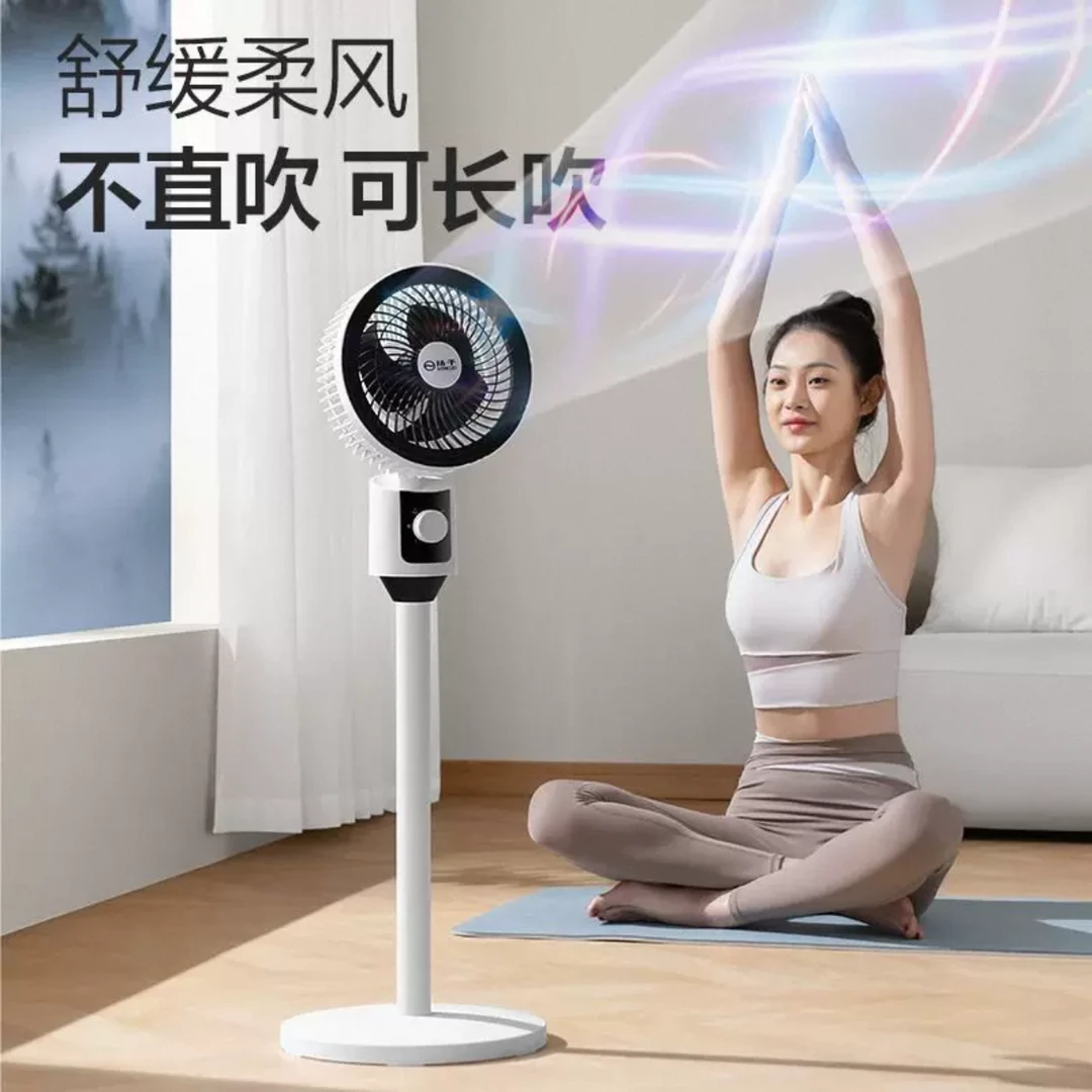 扬子空气循环扇台式两用电扇家用落地扇静音立式落地扇小型办公室
